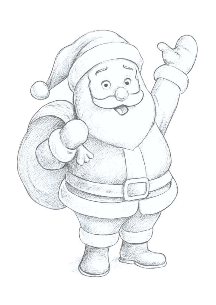 Santa Claus Coloring Page