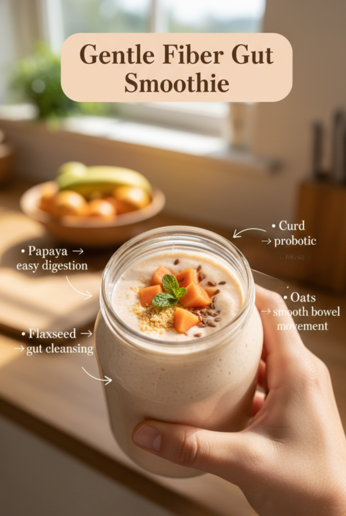 Gentle Fiber gut Smoothie recipe